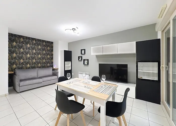 Cosy Nid, Terrasse & 2 Parkings Apartment